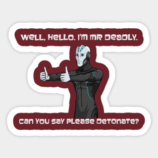 Mr Deadly Sticker